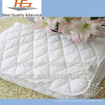 QUEEN TAILLE POLY COTON GROSSISTE MATELAS DE MATELAS AJUSTÉE